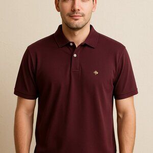Brooks Brothers performance polo original fit mens LG 100% cotton